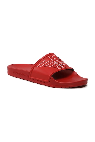 Emporio Armani Emporıo Armanı Erkek Terlik Xvps04-xn747-s449 Kırmızı