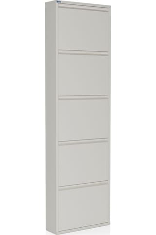 Ceha 5'li Metal Ayakkabılık - Beyaz K.AYK-5 /AB9010