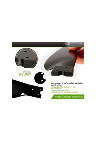 T-motor 29x9.5 Karbon Pervane (Sağ&Sol Çift)