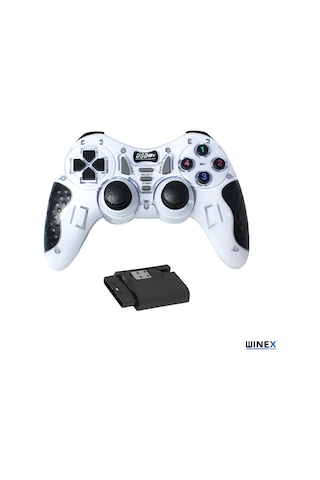 Winex 7in1 Pc/ps2/ps2/ps3/pc360/tv/tvbox Kablosuz Gamepad Beyaz