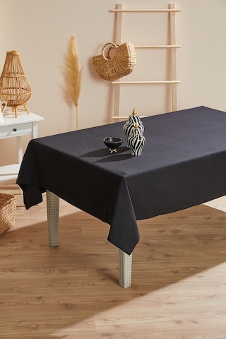Düz Siyah Masa Örtüsü