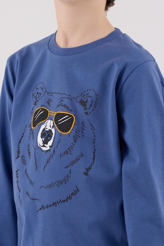 Rolypoly Erkek Çocuk Uzun Kol Pijama Takım Okyanus-1736 Mavi