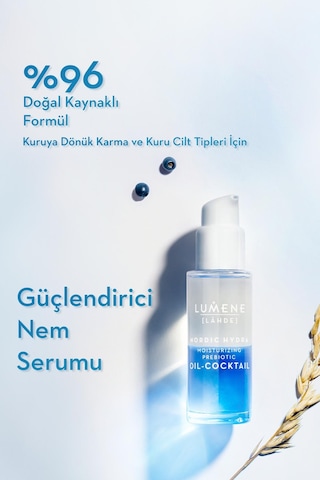 Lumene Moisturizing Prebiotic Oil-Coctail-Prebiyotik Nem Kokteyli 30 ML
