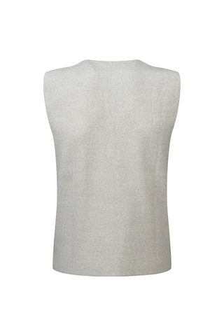 Hatemoğlu Bej Regular Fit Kruvaze Triko Yelek 2963558 Bej