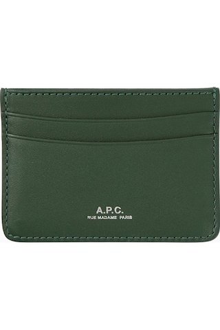 A.p.c André Unisex Deri Kartlık Zümrüt Yeşil 7 Zümrüt Yeşili