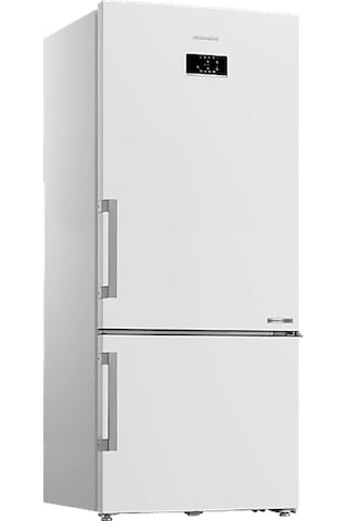 Grundıg GPKND 552 551 L Duo No-frost Alttan Donduruculu Buzdolabı Beyaz