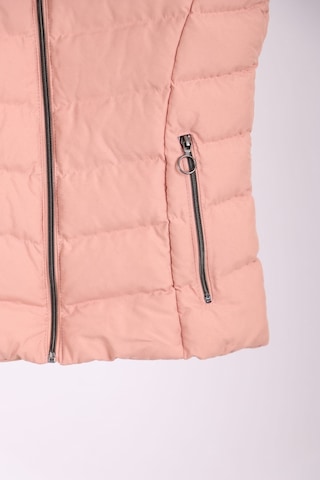 Kadın Kürklü Kapüşonlu Su Geçirmez Pudra Şişme Yelek