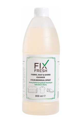 Fixfresh Koltuk Kumaş Ayakkabı Giysi Çamaşır Leke Çıkarıcı Temizleyici Sprey 2 x 800 ML