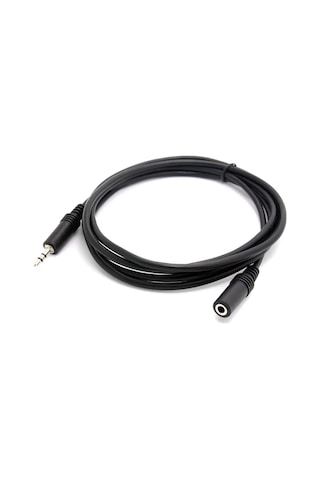 3.5 Mm Stereo Aux Ses Uzatma Kablosu Erkek - Dişi 3 Metre