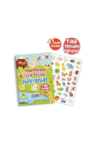Tükenmeyen Jöle Sticker Hayvanlar