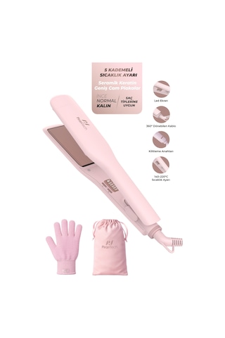 Ks-709 Saç Düzleştirici Profesyonel Seramik Keratin Plakalı