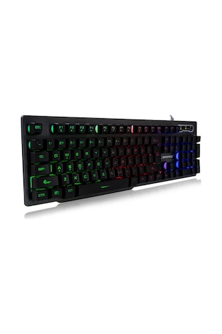 Everest Rampage KB-R78 USB Metal Kasa US Layout Gaming Klavye