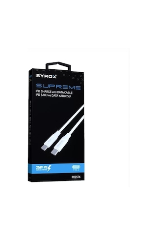 Pd25tk 25w 3.0 Amper Type-c Hızlı Şarj Kablosu