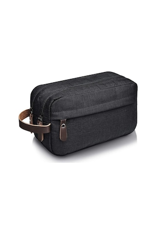 Yifomall Erkekler İçin Siyah Seyahat Dolapçığı - Büyük Kapasiteli, Su Geçirmez, Taşınabilir, Gelişmiş İş Gereçleri Ve Kozmetik Saklama Çantası