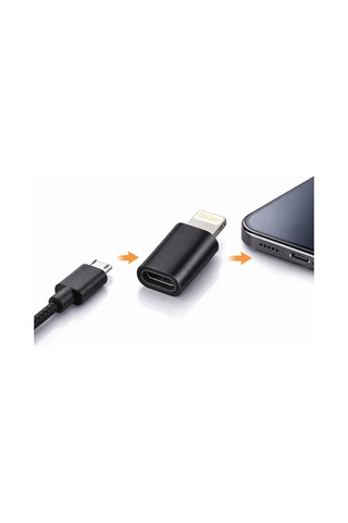 İnfinix Hot 11s Uyumlu Android Micro Usb Şarj Kablosunu Lightning