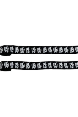 Dragondo 83831 Skull 3,5 Metre Bandaj Kuru Kafalı Boks Bandajı Siyah