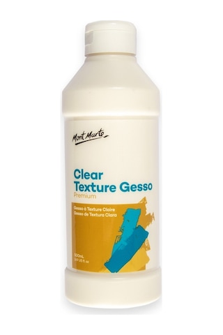 Mm Clear Texture Gesso Şeffaf Dokulu Premium 500ml