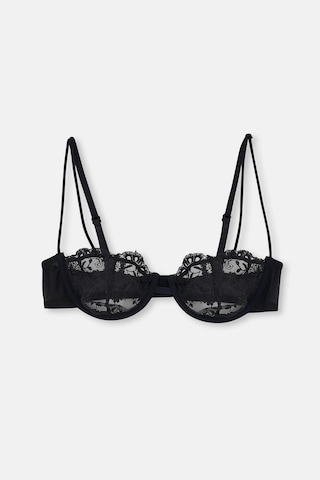 Eros Ersk1190 Sapphıre Dantelli Slip Külotlu Sütyen Tk. Siyah