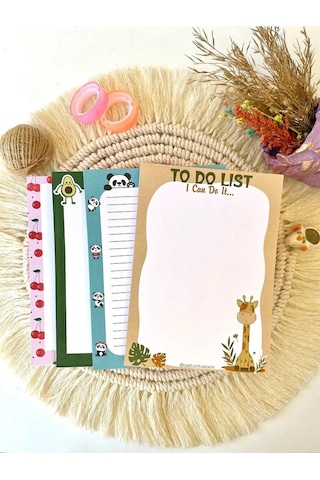 Note Pad Bloknot 10x14 Cm 4lü