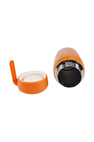 Turuncu 304 Çelik 380 ml Bebek Mama Saklama Termosu Mug cin494tr Turuncu