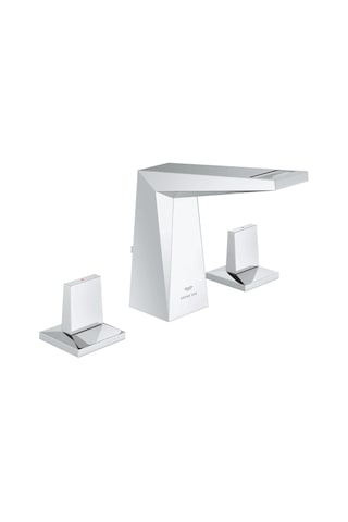 Grohe Allure Brilliant 3 Delikli Lavabo Bataryası 1/2" M-Boyut - 20626000 Gümüş
