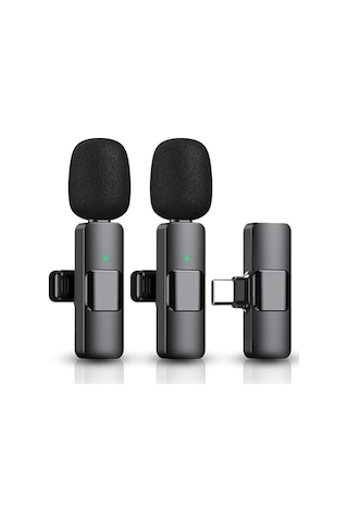 Type-c Bağlantılı 360 Ses Yakalama Gürültü Azaltma Özellikli iPad Uyumlu Ve iPhone Uyumlu 15 Ve 16 Plus Pro Promax Ve 17 Pro Pr