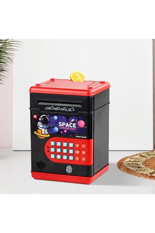 Dolıty Kaydırma Para Sı Oyuncak Paralar Şifre Elektronik 13,5cmx12,3cmx19,5cm