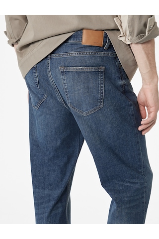 Koton Normal Bel Regular Fit Tapered Jean Pantolon - Joe Jean Koyu İndigo 6sam40160nd