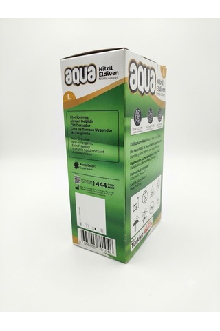 Aqua Nitril L Eldiven