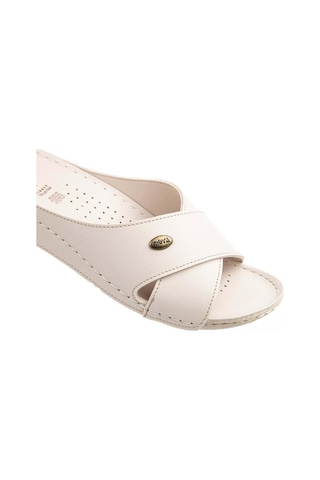Muya Misty 31122-551 Anatomik Taban Kadın Terlik Full Krem 36-40 Krem