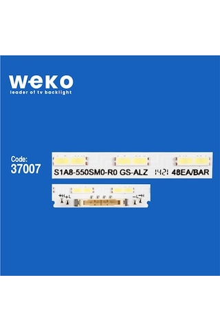 Samsung Uyumlu Un55tu8500 55'' 2 Adet Tv Led Bar Seri 2 Tvnizin İçindeki Led Barla Aynısı Olduğunu Görmeden Almayınız. Led Bar Ürünlerinde Paket Açıldığında İade Kabul Edilmemektedir.
