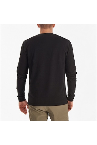 Columbia Csc M Basic Sm Logo Ls Tee Siyah Erkek Tişört Cs0354-010