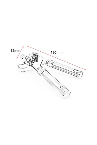 Çok Fonksiyonlu Paslanmaz Çelik Konserve Kapağı Açacağı Şişe Kavanoz Kapağı Sökücü Çok Renkli