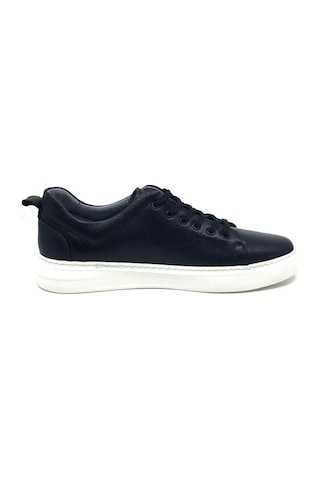 Luis Figo Hakiki Deri Erkek Sneaker Ayakkabı Ckr01019 Siyah - Beyaz