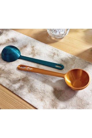 Plastik Kahve Kaşığı 10g Ölçekli 3 Adet Çok Renkli