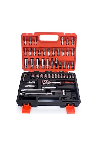 Kayasan 1/4” Karbüratör Lokma Takımı 53 Parça