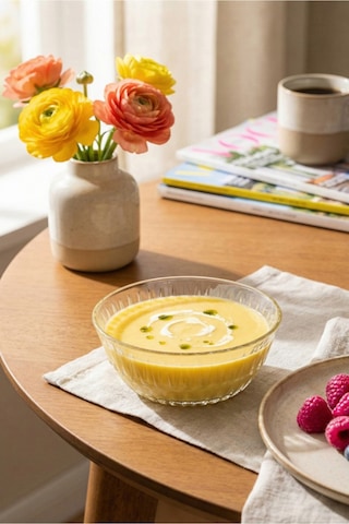 Lav Alinda Cam Çorba Kasesi 6'lı Küçük Boy 345 ml (Salata/Tatlı/Kahvaltı/Çerez Kasesi)