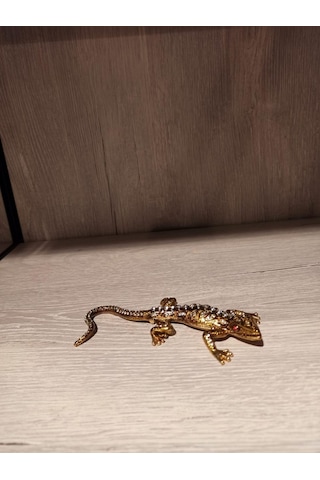Swarovski Taşlı Kertenkele Mücevherlik / Dekoratif Biblo