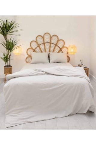 Koza Home Pacifico Nevresim Takımı Pamuk Silver Tek Kişilik 160x220 9547a Gri