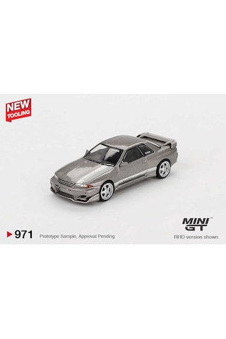Mini Gt 1/64 971 Nissan Skyline Gt-r R32 Veilside Combat C-ı Veilside Combat Grey