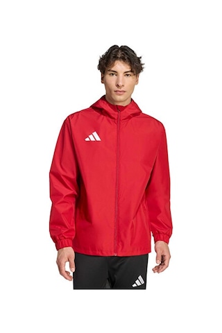Adidas Ent26 Aw Jkt Erkek Futbol Antrenman Yağmurluk Jz9100 Kırmızı Kırmızı