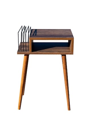 Plak Ve Pikap Sehpası Ahşap Ayaklı