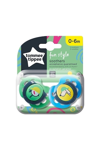 Tommee Tippee 43335702 Fun Style 0-6 Ay 2'li Emzik Çok Renkli