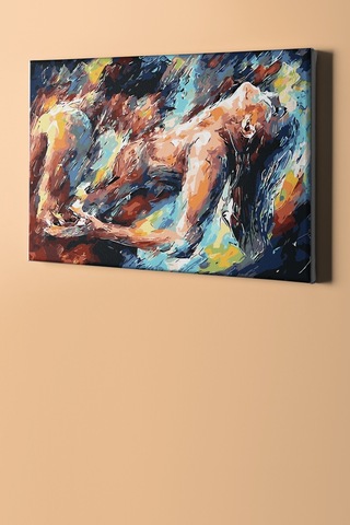 Webstyle Sayılarla Boyama Seti Kasnaklı Aşk Ve Tutku 2 40 X 50 Cm