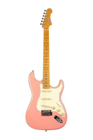 Jet Js-300 Bgd Sss Elektro Gitar Burgundy Pink