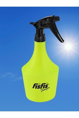 Kimyasala Dayanıklı 1 Lt Fısfıs Manuel Sprey Pompa Sarı