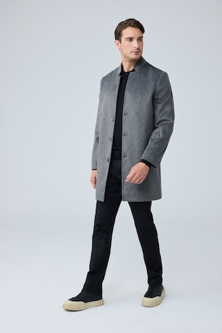 Danger Erkek Relaxed-fit Premium Yün Kaşe Kaban Gri 4351dngr
