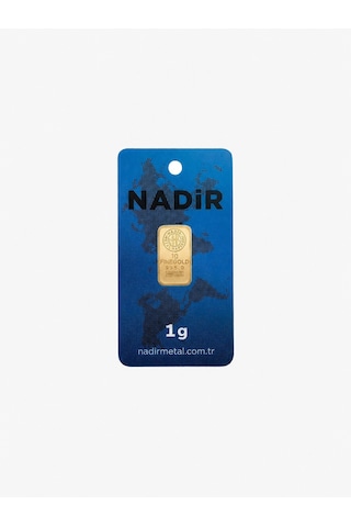 1 Gram 24 Ayar 995 Külçe Altın Sertifikalı