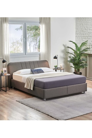 Yataş Bedding Petit Başlık Somni Baza Set 160x200 - Antrasit