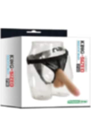 Hızlı Express Cyber 22 Cm Belden Bağlamalı Realistik Protez Penis Strapon Dildo
